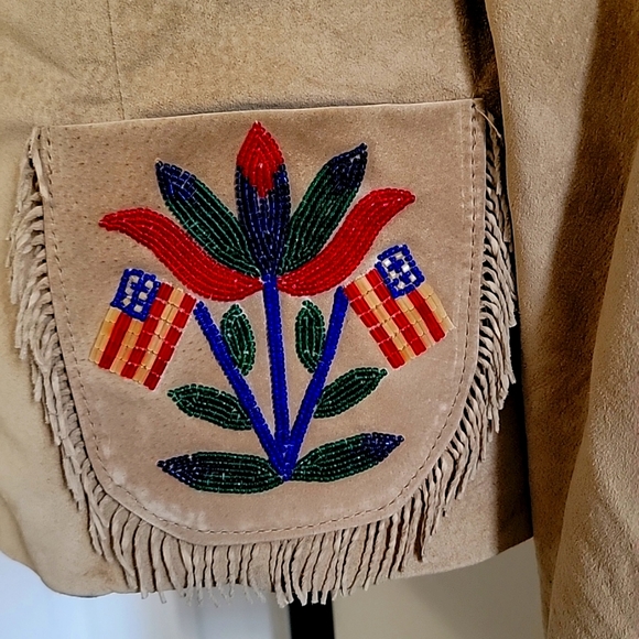 Double D Ranch Suede Fringed Jacket - Picture 2 of 6